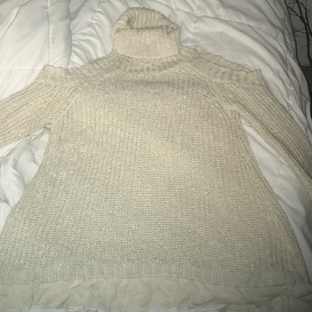 Cream sweater